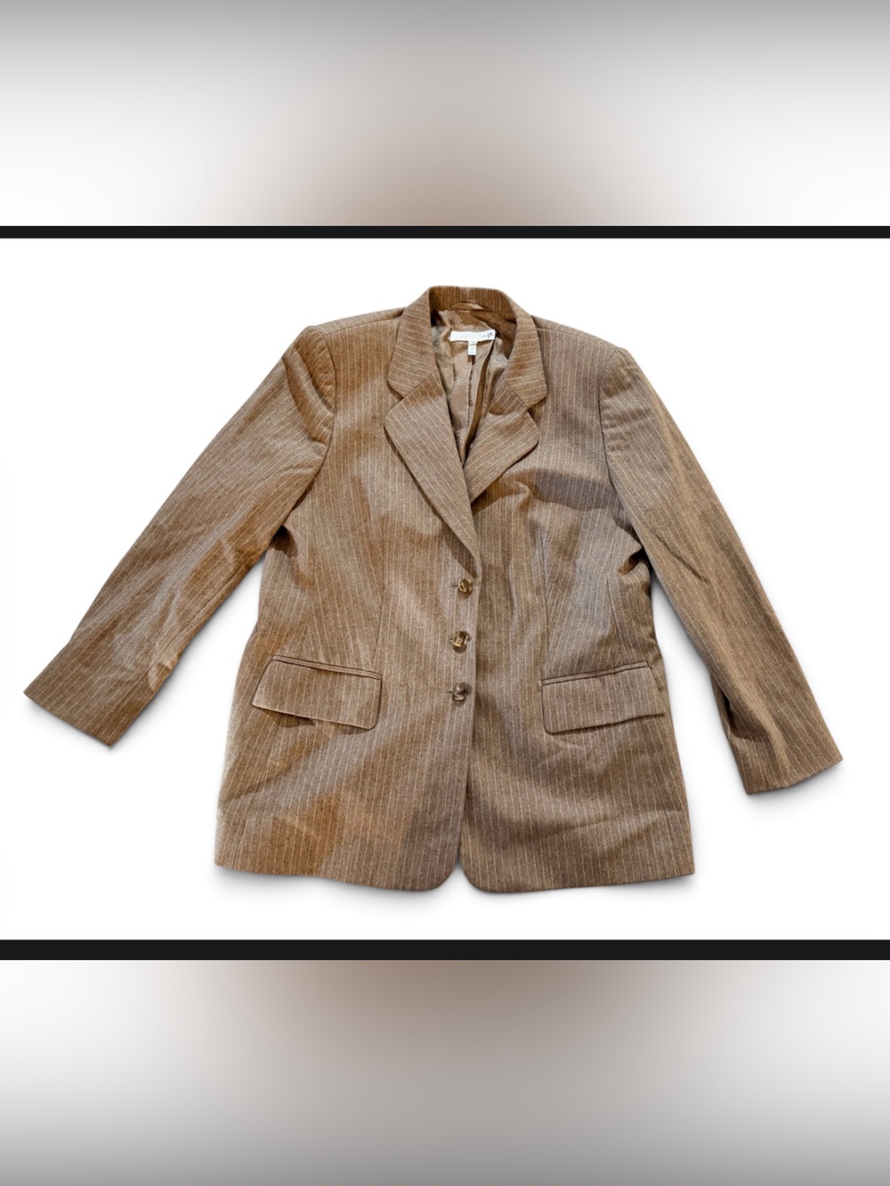 Vintage Escada Ermenegildo Zegna Italy blazer jacket 44 / M / L
